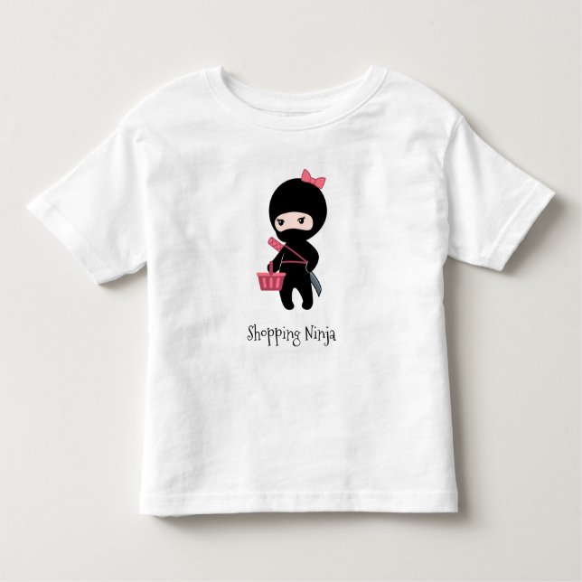 Camiseta Comprando Ninja Girl (Frente)