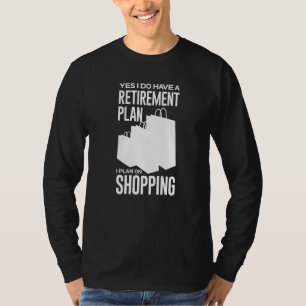 Camiseta Comprando Piadas de compras de cotações de carrinh
