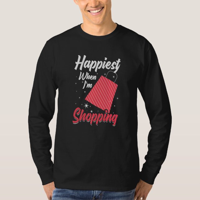 Camiseta Comprando Piadas do comprador de cotações de carri (Frente)