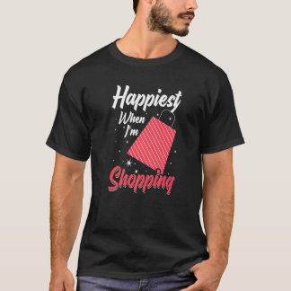 Camiseta Comprando Piadas do comprador de cotações de carri