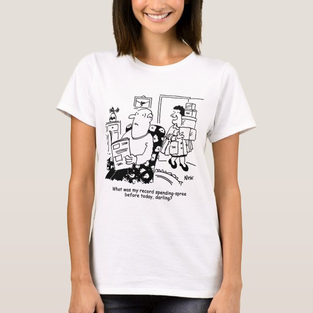 Camiseta Comprando Trip. Gasto de Registro. Oversação em Co (Frente)