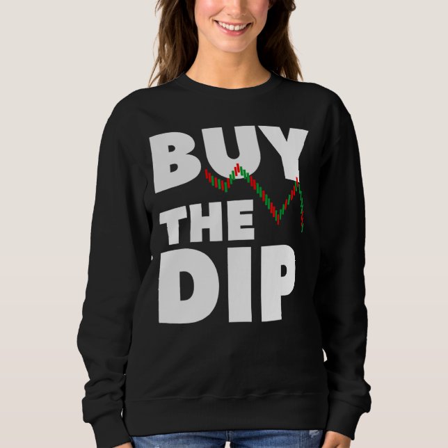 Camiseta Comprar A Criptomoeda Dip Para Um Investidor (Frente)