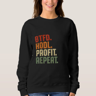 Camiseta Comprar A Queda Hodl Lucro Repetir Btc Bitcoin Bl