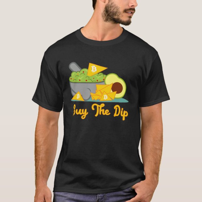 Camiseta Comprar A Queda Negociador De Criptomoedas Bitcoin (Frente)