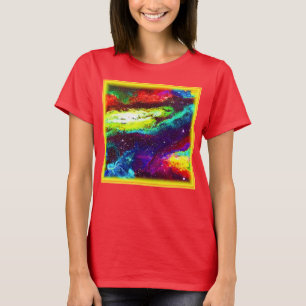 Camiseta Comprar Colorido de Arte Universo