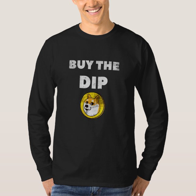 Camiseta Comprar Crypto O Controlador De Criptomoeda Dip Do (Frente)