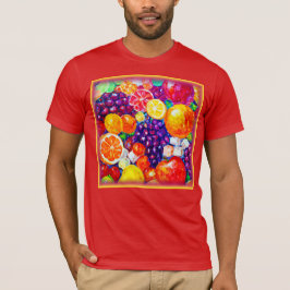Camiseta comprar de Arte Fresco - Padrão de Frutas