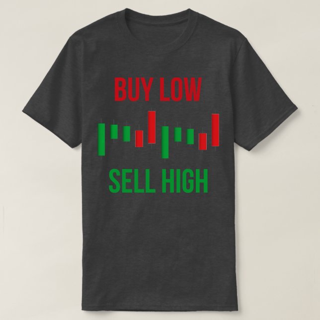 Camiseta Comprar de baixa venda alta (Frente do Design)