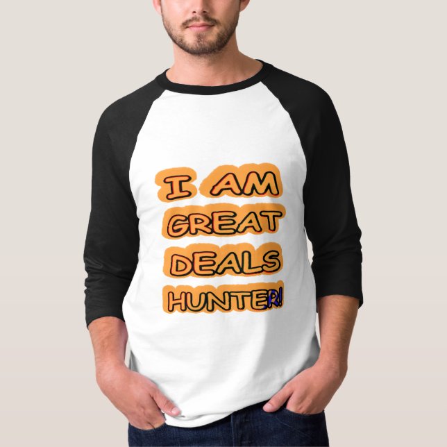 Camiseta Comprar de "Excelente Deals Hunter", Design bonito (Frente)