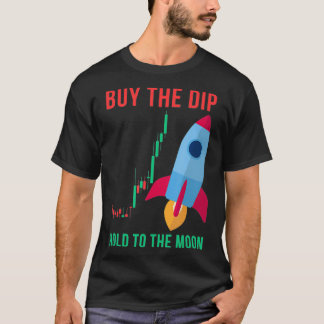Camiseta Comprar De Mercado De Ações O Dip Retém À Cripto D