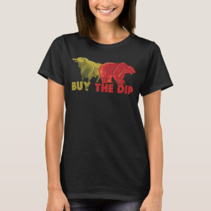 Camiseta Comprar Do Comerciante De Ações Comerciais No Dia
