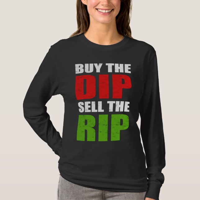 Camiseta Comprar do Comerciante de Dia de Negociação do Rip (Frente)