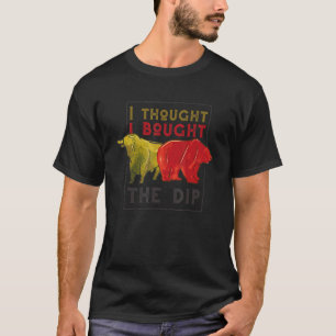 Camiseta Comprar Do Comerciante De Dip Trading E Ações