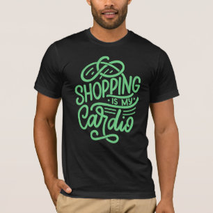 Camiseta Comprar é o meu cardio