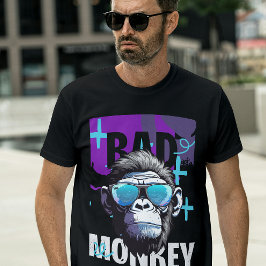Camiseta comprar macaco mau