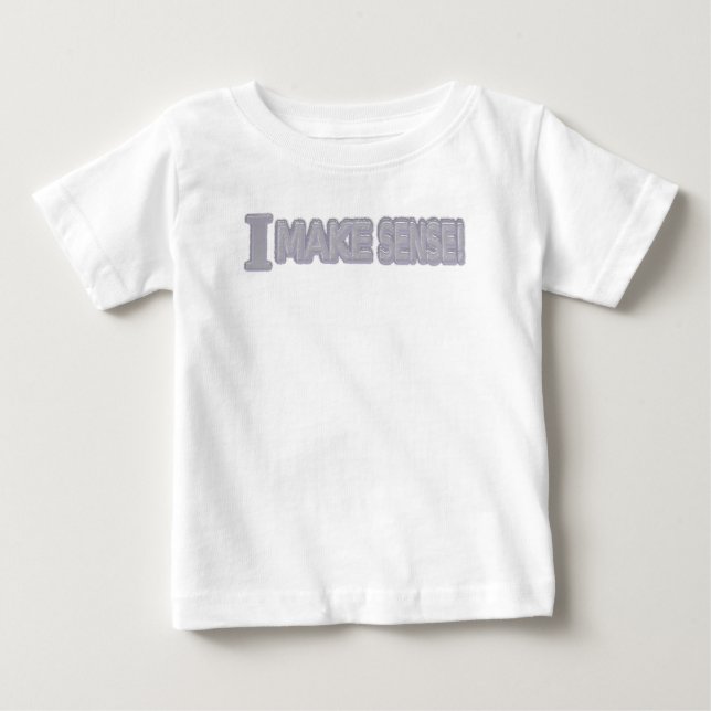 Camiseta Comprar "Make Sense" de Design de Expressão Bela (Frente)