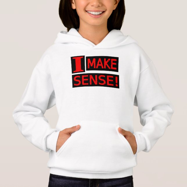 Camiseta Comprar "Make Sense" de Design de Expressão Bela (Frente)