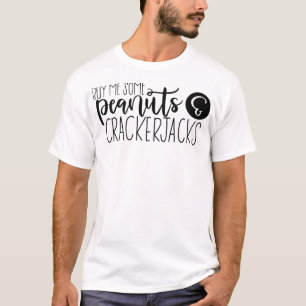 Camiseta Comprar-me alguns amendoins e crackerjacks