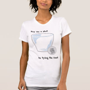Camiseta Comprar-me um tiro, estou casando!