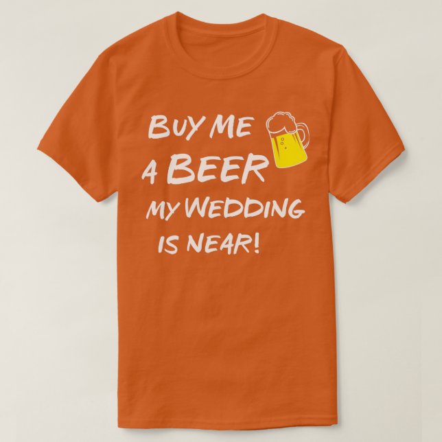 Camiseta comprar-me uma cerveja 3 (Frente do Design)