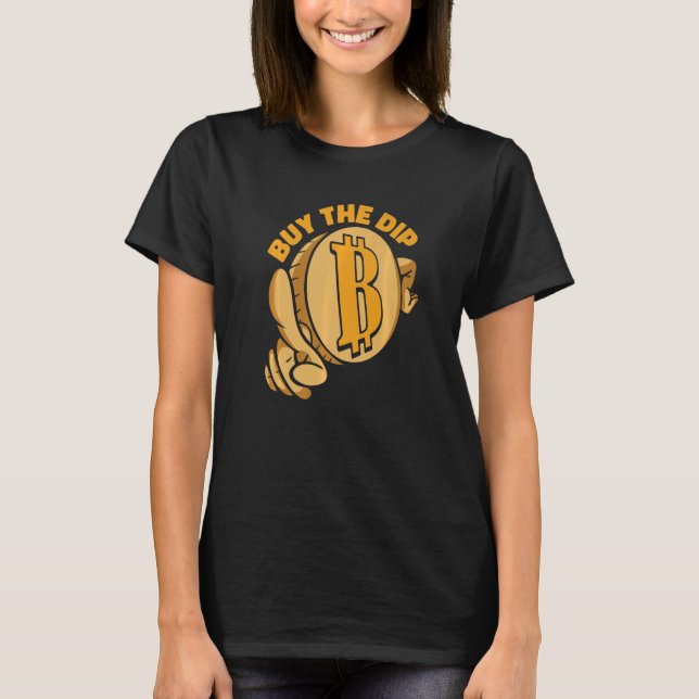Camiseta Comprar O Blocchain De Moeda De Criptografia De Di (Frente)