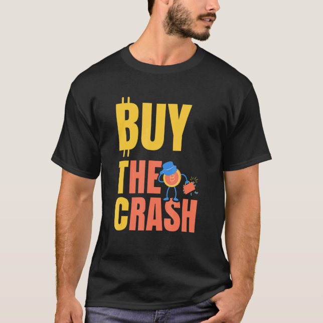 Camiseta Comprar O Crash Cripto Bitcoin Btc (Frente)