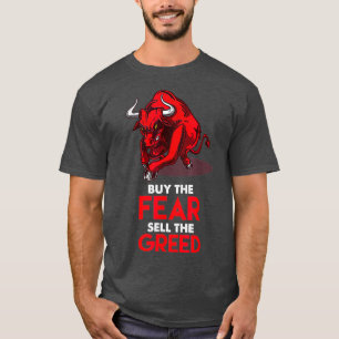 Camiseta Comprar O Medo Vender A Bolsa De Valores
