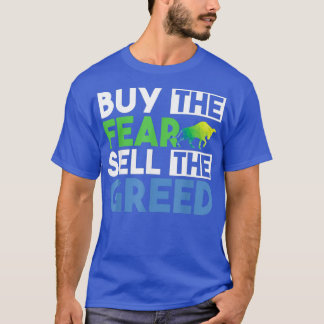 Camiseta Comprar O Medo Vender As Cotações Engraçadas Da Ga