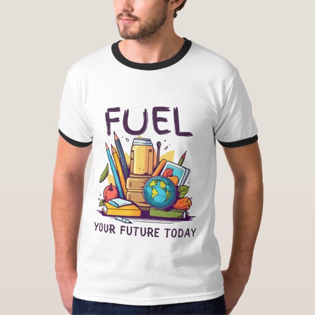 Camiseta Comprar o seu futuro hoje (Frente)