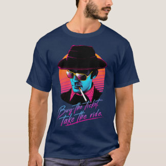 Camiseta Comprar o tíquete pega a pista