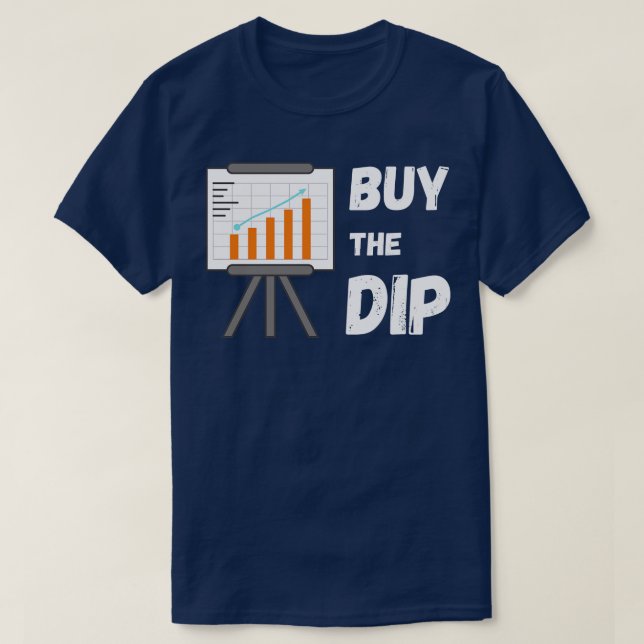 Camiseta Comprar O Valor De Timing Do Mercado De Dip Invest (Frente do Design)