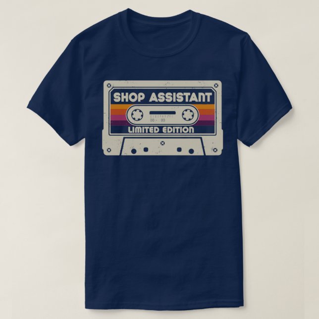 Camiseta COMPRAR profissão de assistente (Frente do Design)