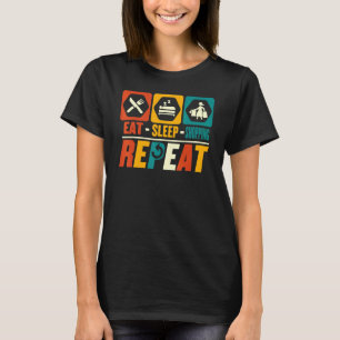 Camiseta Comprar Repetição de Compre do Comprador