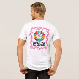 Camiseta Comprar Sustentável. Viva intencionalmente. Objeti