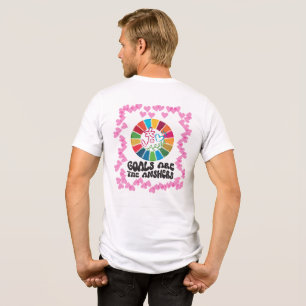 Camiseta Comprar Sustentável. Viva intencionalmente. Objeti