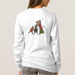 Camiseta Compras de Natal ao Estilo Antigo: Diversão para a
