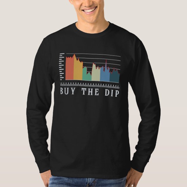 Camiseta Compre A Queda Cryptro Trader Criptomoeda Day Tra (Frente)