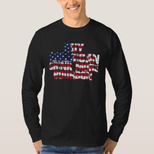 Camiseta Compre Americano Beba Mais Bourbon EUA Uísque