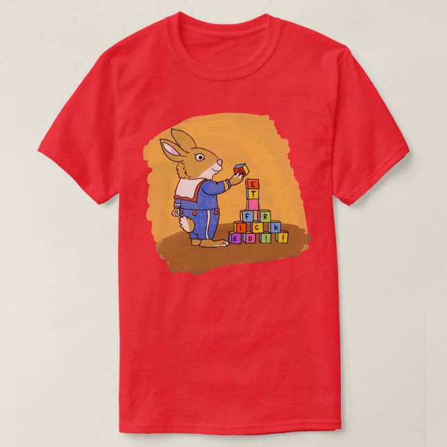 Camiseta Compre coelho picado (Frente do Design)