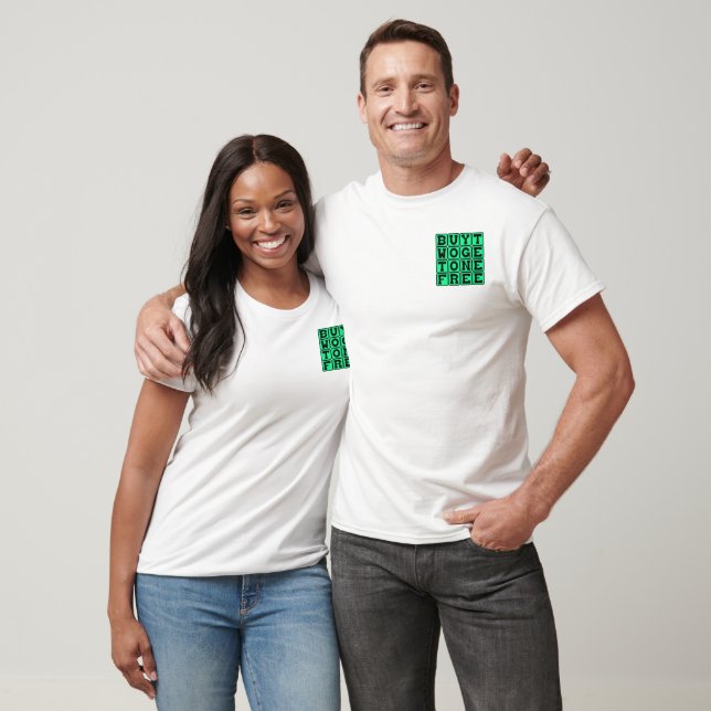 Camiseta Compre Dois Leve Um de Graça, Grávida de Trigêmeos (Unissex)