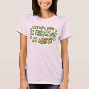 Camiseta Compre-me senhoras do dia de um St Patrick da