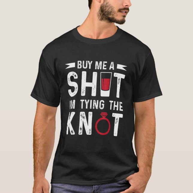 Camiseta Compre-me um drinque Estou dando o nó Festa de sol (Frente)