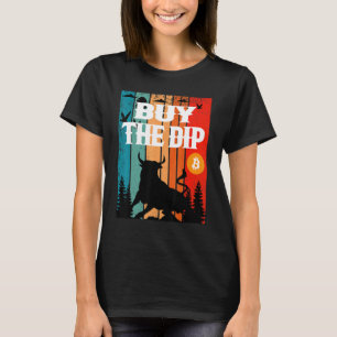 Camiseta Compre O Dip Crypto Negociação de Bitcoin & Ativo