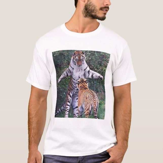 Camiseta Compre o presente perfeito de tigre! (Frente)