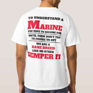 CAMISETA COMPREENDER UM MARINHO