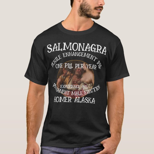 CAMISETA COMPRIMIDO DE REFORÇO MASCULINO SALMONAGRA PERMANE (Frente)