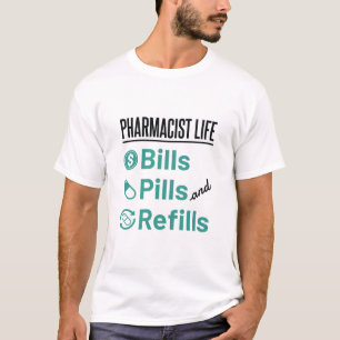 Camiseta Comprimidos e Reformas Farmacêuticos