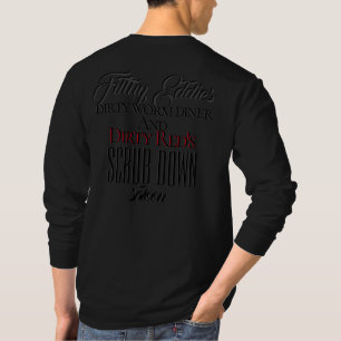 Camiseta compro de barbeiros de esfregão empoeirado