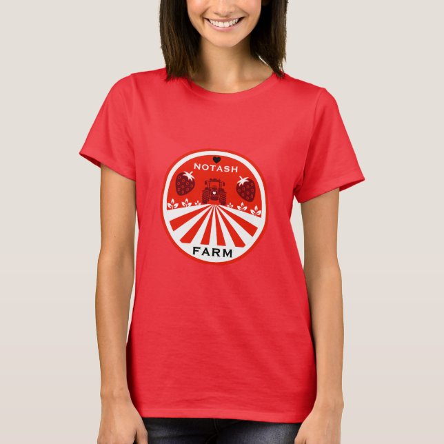 Camiseta Compro de Fazenda de morango (Frente)