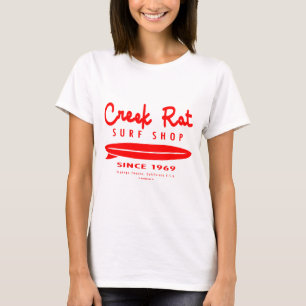 Camiseta Compro de Surfs da Creekrat Cartoon Studios